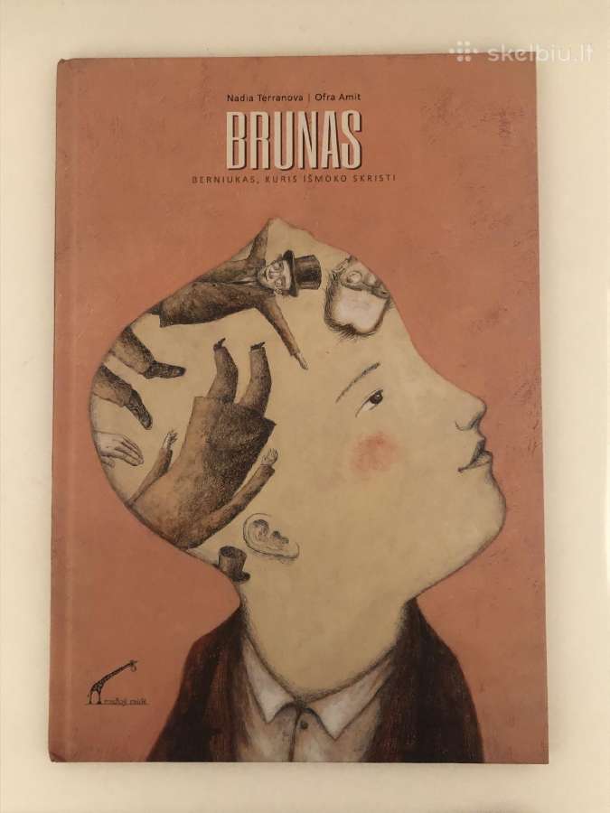 Knyga “Brunas - Berniukas, kuris išmoko skristi"