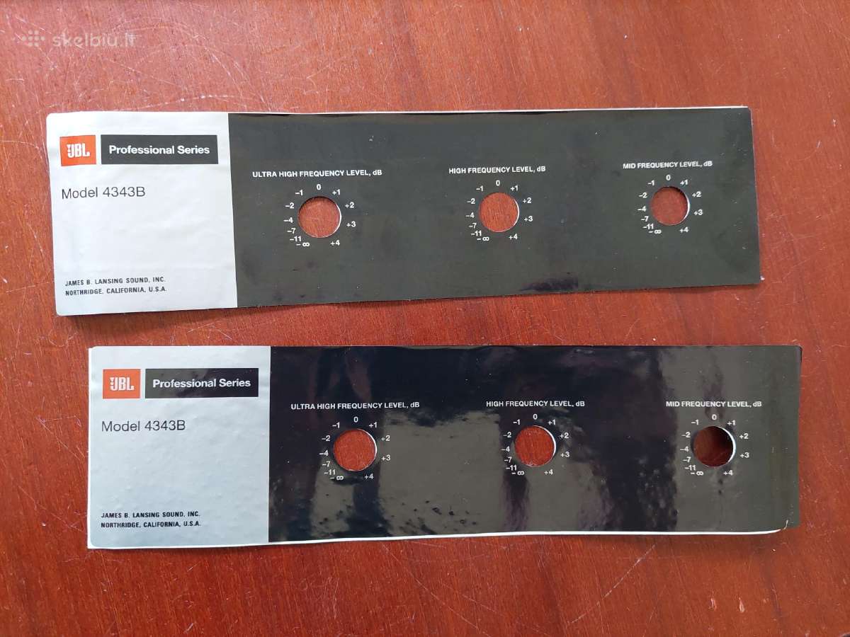 Jbl 4343b emblemos plastikinės