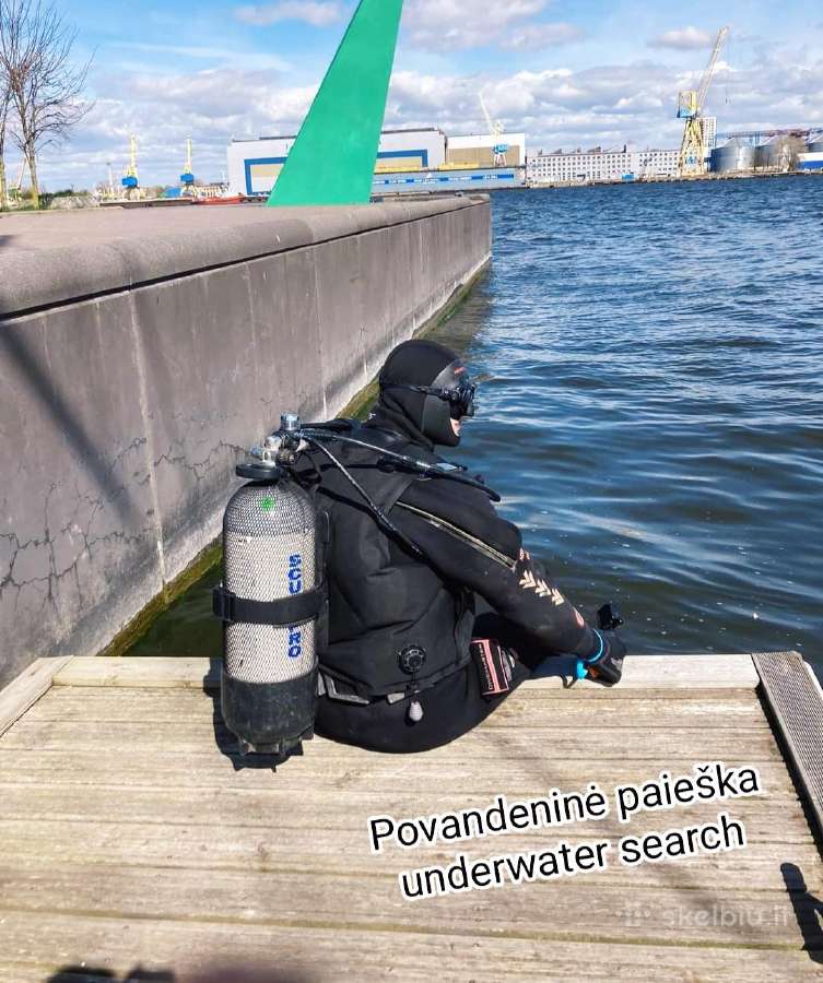 Pamestų Daiktų Paieška Vandenyje