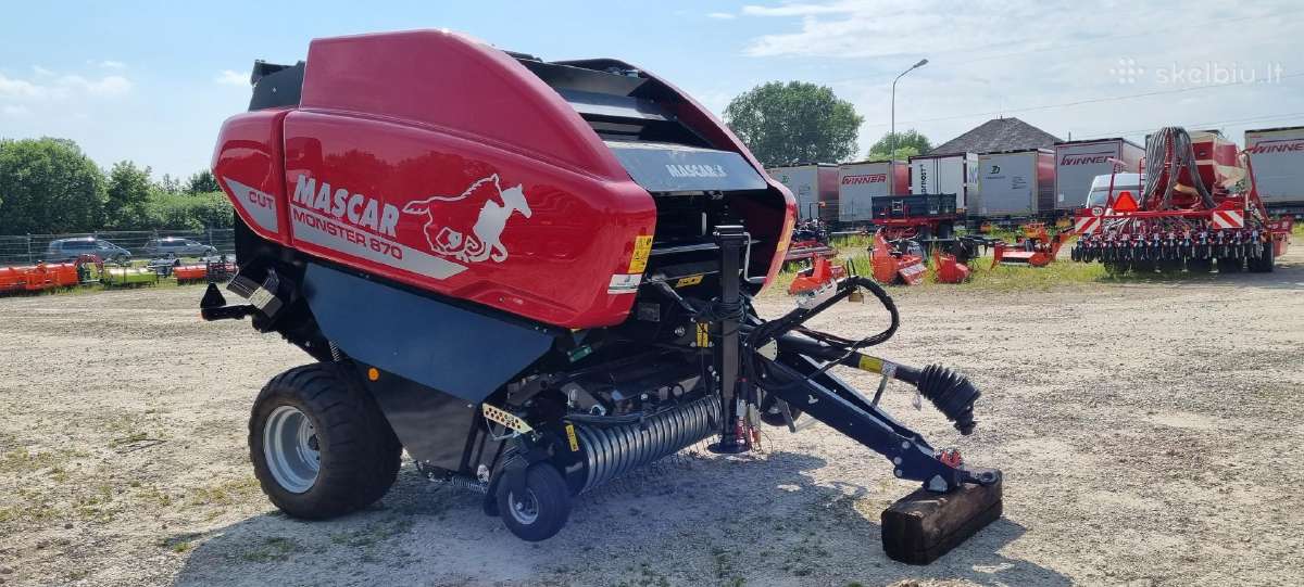 Diržinis presas Mascar Monster 870 Cut - nuotraukos Nr. 30