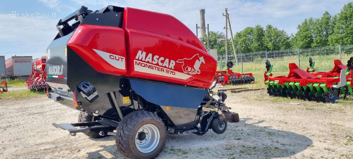 Diržinis presas Mascar Monster 870 Cut - nuotraukos Nr. 31