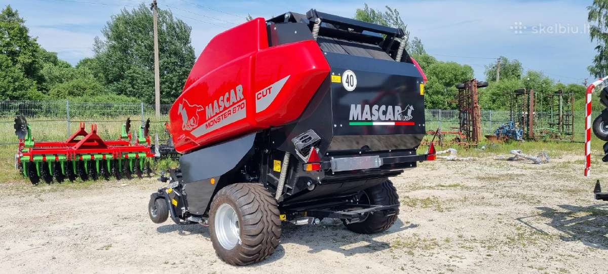 Diržinis presas Mascar Monster 870 Cut - nuotraukos Nr. 4