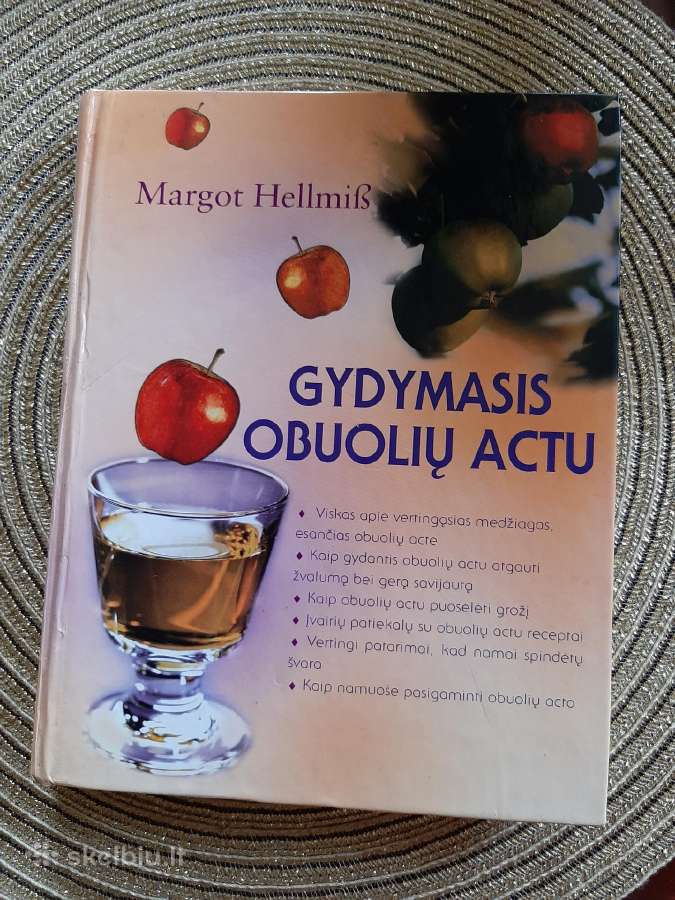 Knyga "Gydymas obuolių actu"