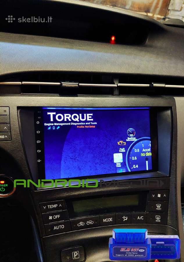 Toyota Prius multimedijos / multimedia - nuotraukos Nr. 6