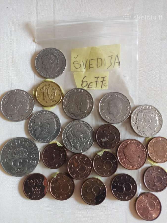 Monetos,medaliukai,banknotai - nuotraukos Nr. 4