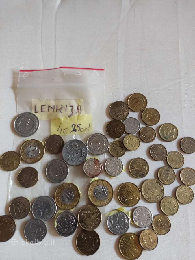 Monetos,medaliukai,banknotai - nuotraukos Nr. 2