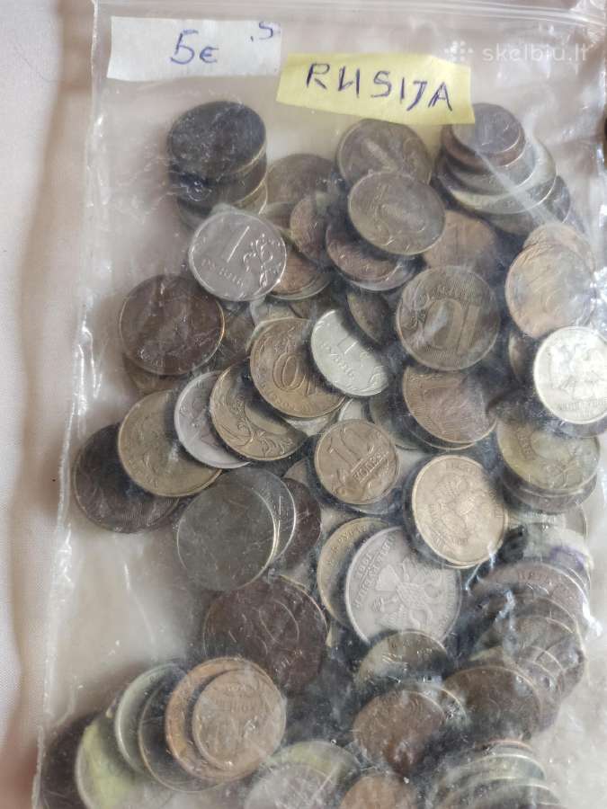 Monetos,medaliukai,banknotai - nuotraukos Nr. 5