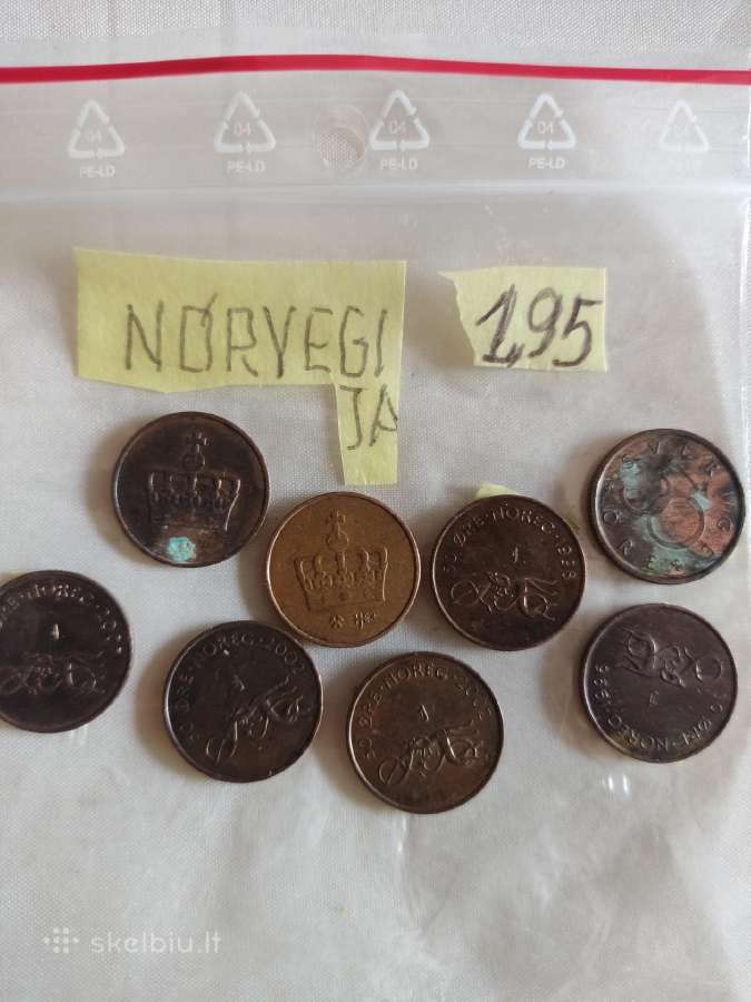 Monetos,medaliukai,banknotai - nuotraukos Nr. 11
