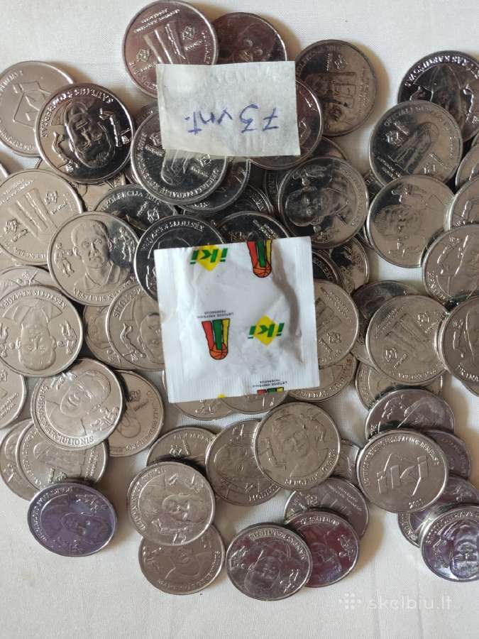 Monetos,medaliukai,banknotai - nuotraukos Nr. 17