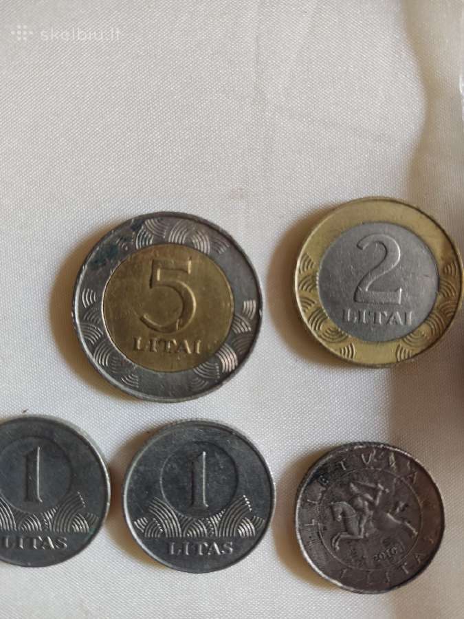 Monetos,medaliukai,banknotai - nuotraukos Nr. 22