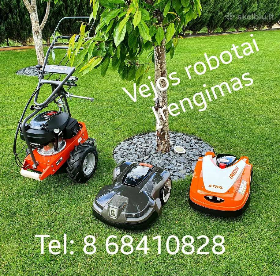 Vejos robotų instaliavimas pardavimas remontas