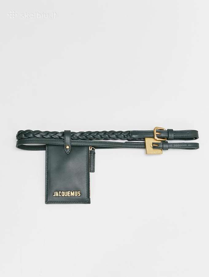 Jacquemus originalus dvigubas diržas