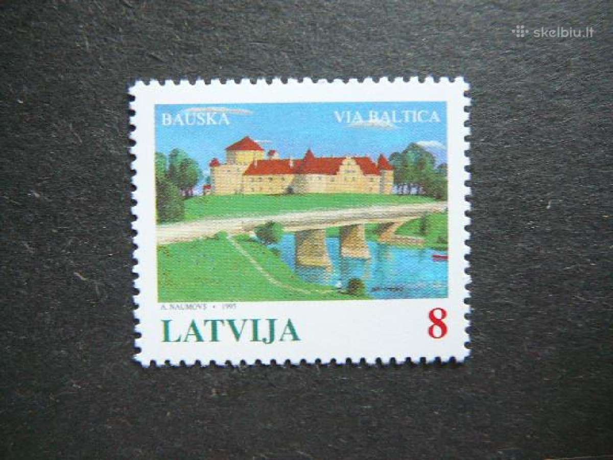 Latvija 1995 Via Baltika Mnh llt395