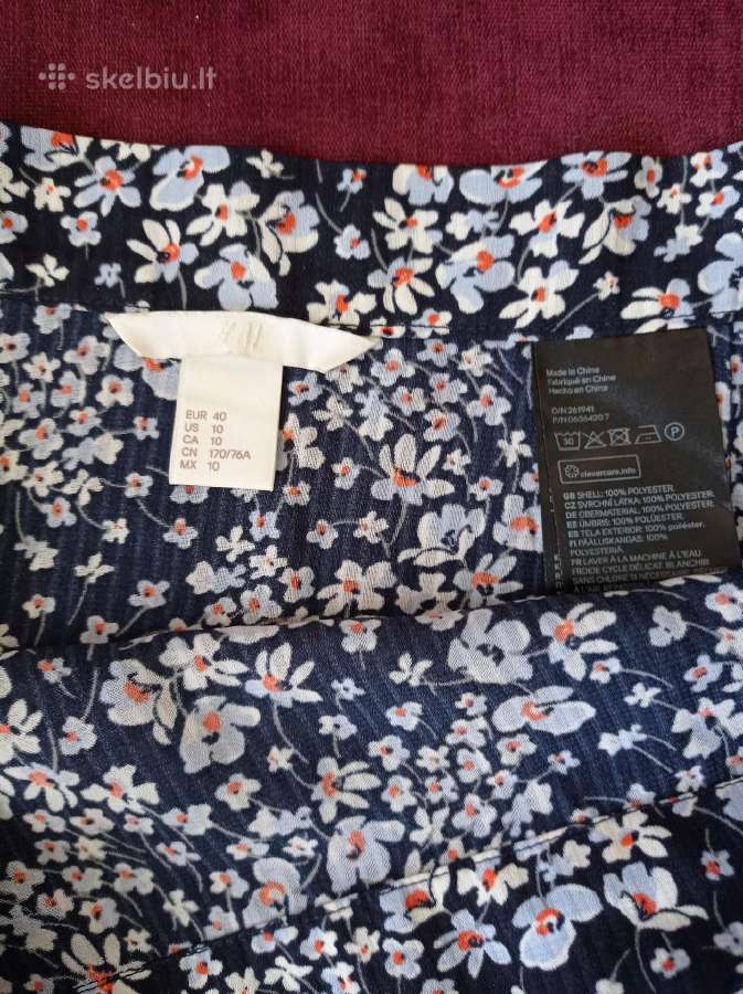 Gėlėtas H&m sijonas - nuotraukos Nr. 3