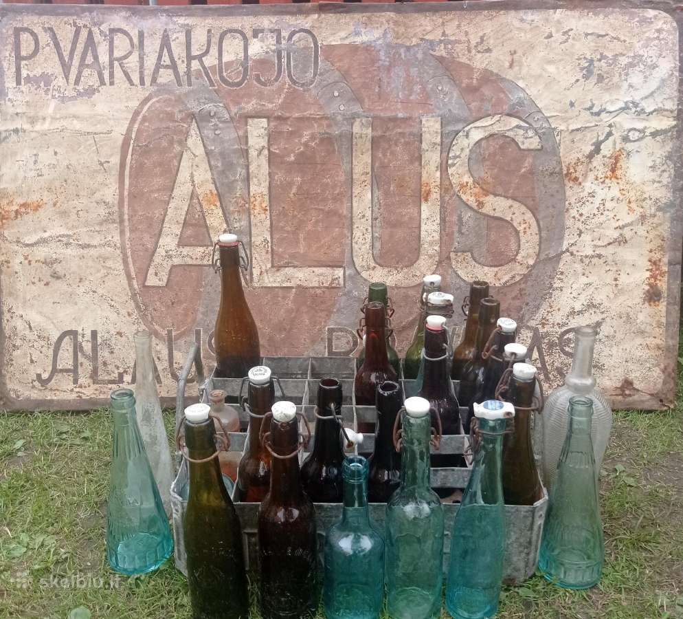 Ieškau senu alaus buteliu