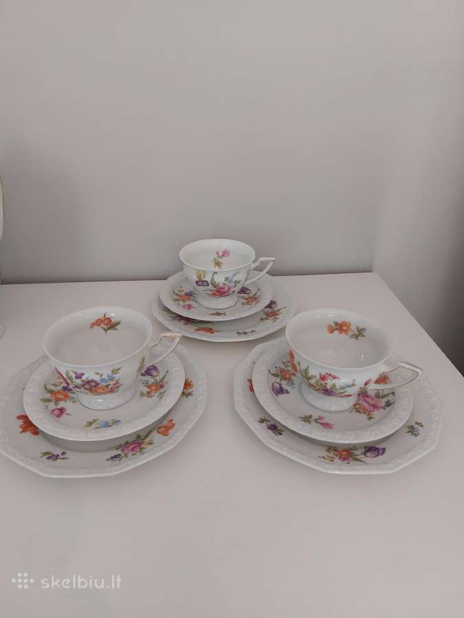 Porcelianinis Rosenthal Maria kavos servizas. - nuotraukos Nr. 3