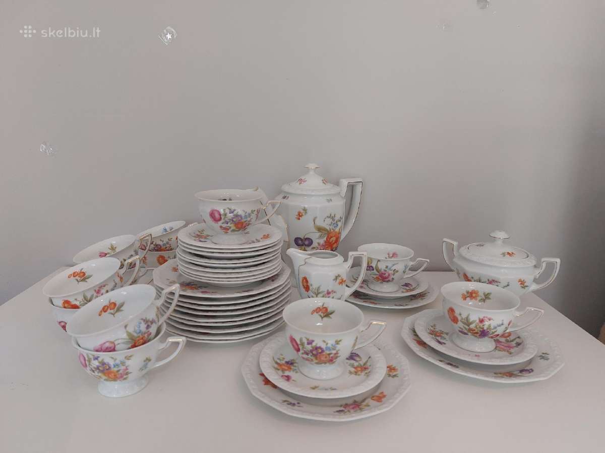 Porcelianinis Rosenthal Maria kavos servizas. - nuotraukos Nr. 4
