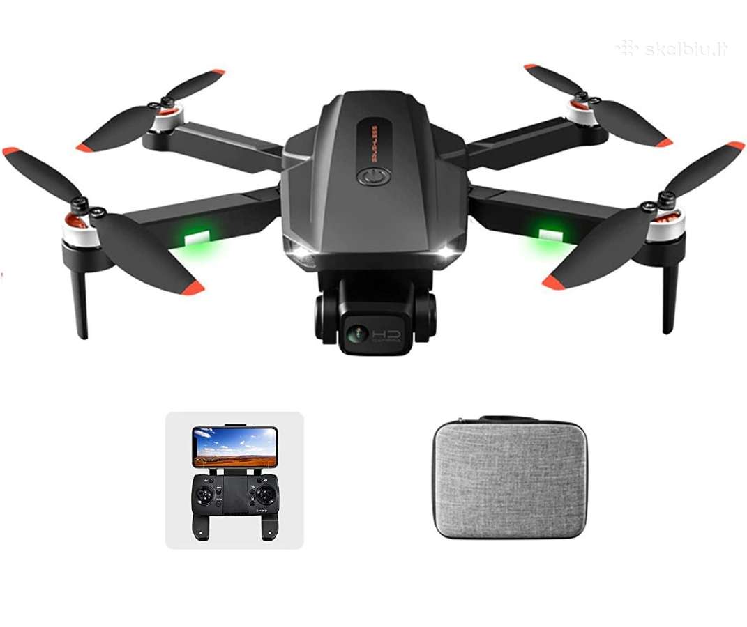 Dronas R101 4k su GPS kamera 20min skrydžio
