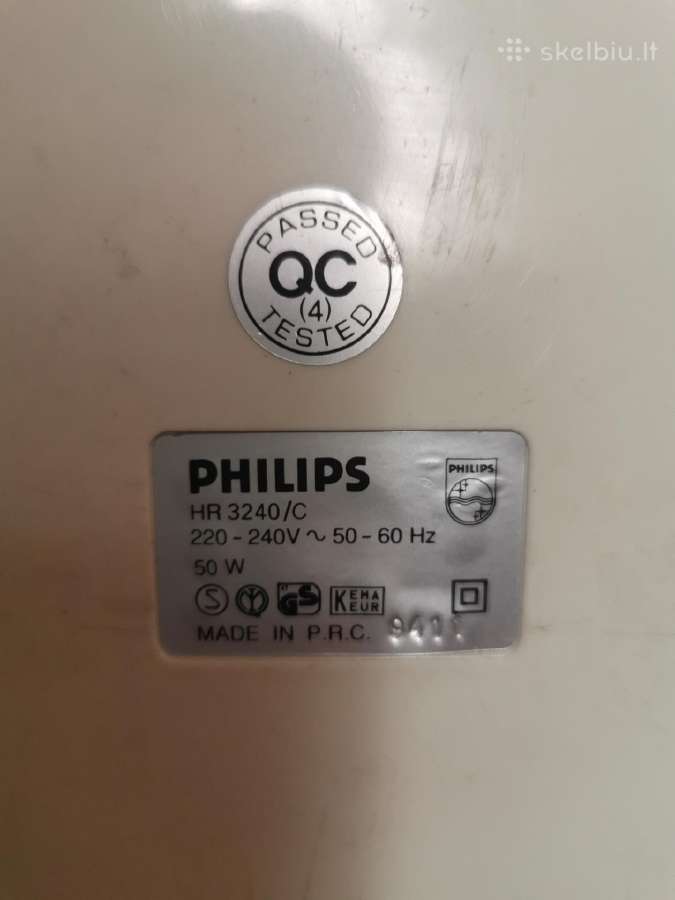 Stalinis Philips ventiliatorius Air Cool System 40 - nuotraukos Nr. 4