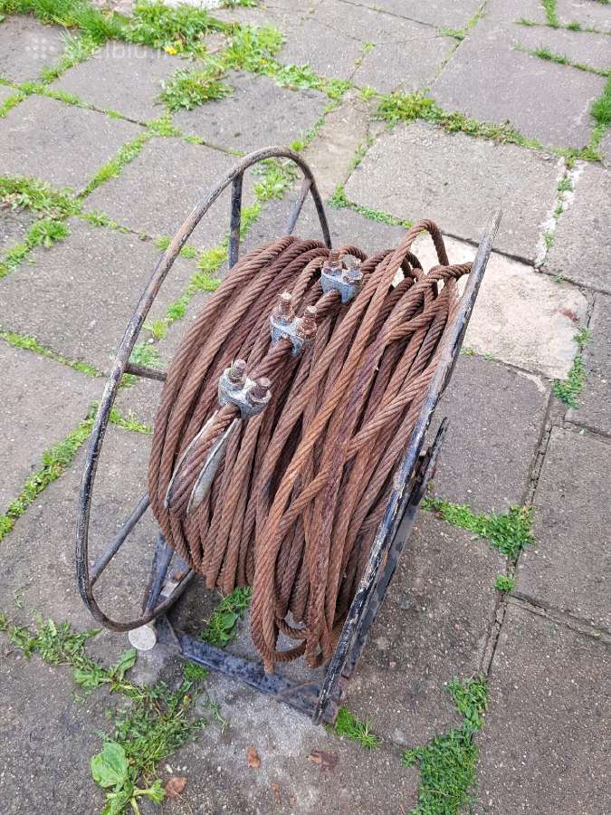 Trosas su metaline rite ir ausele užkabinimui - nuotraukos Nr. 4