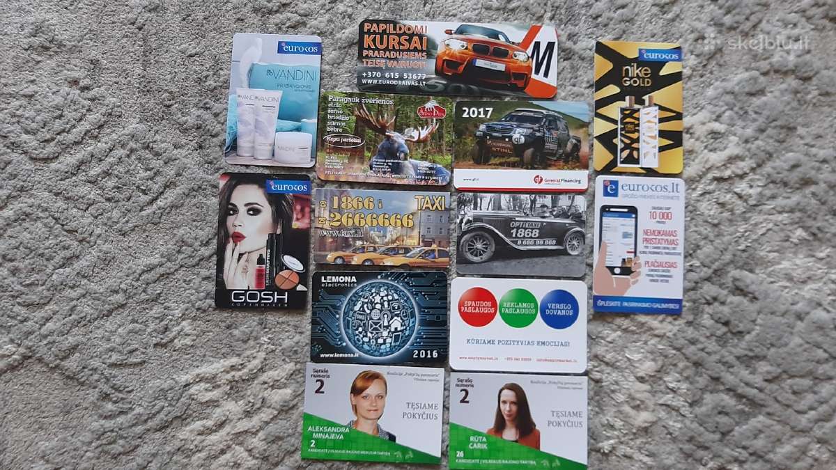 Kalendariukai 14vnt. Už 1.50€