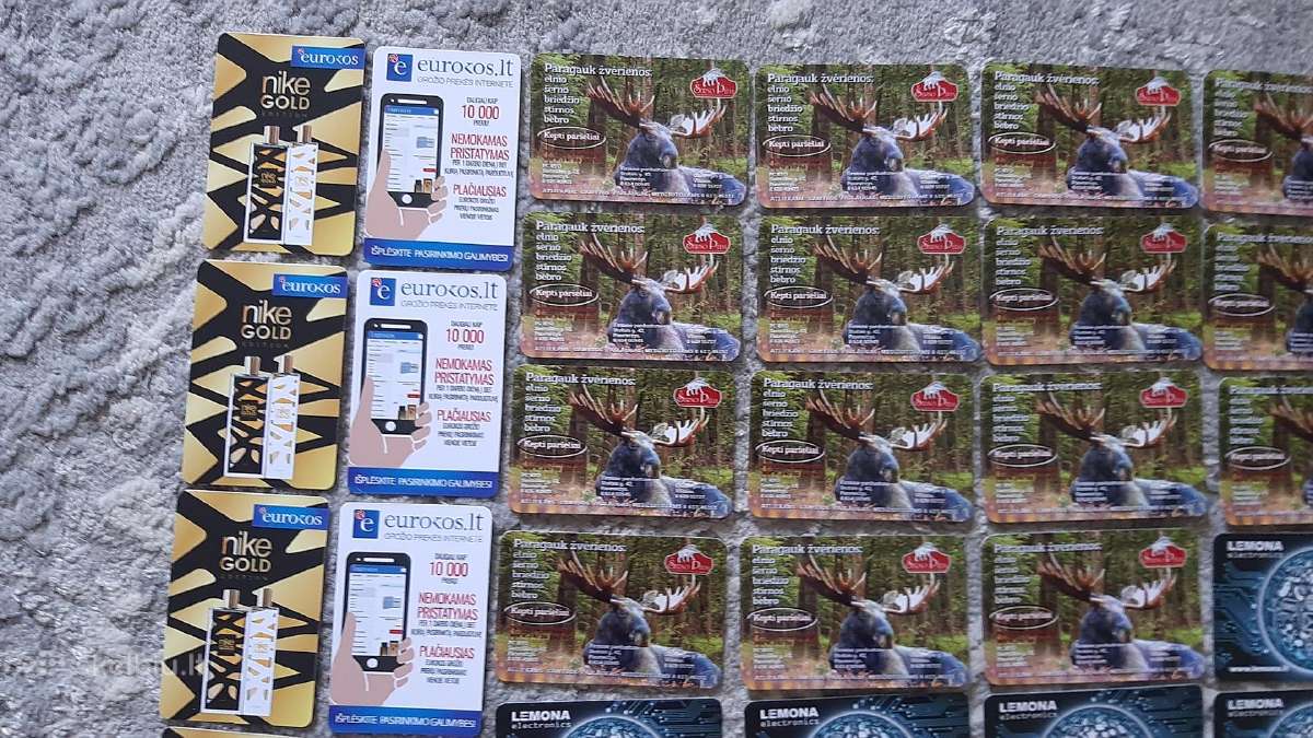 Kalendariukai 61vnt.-2€