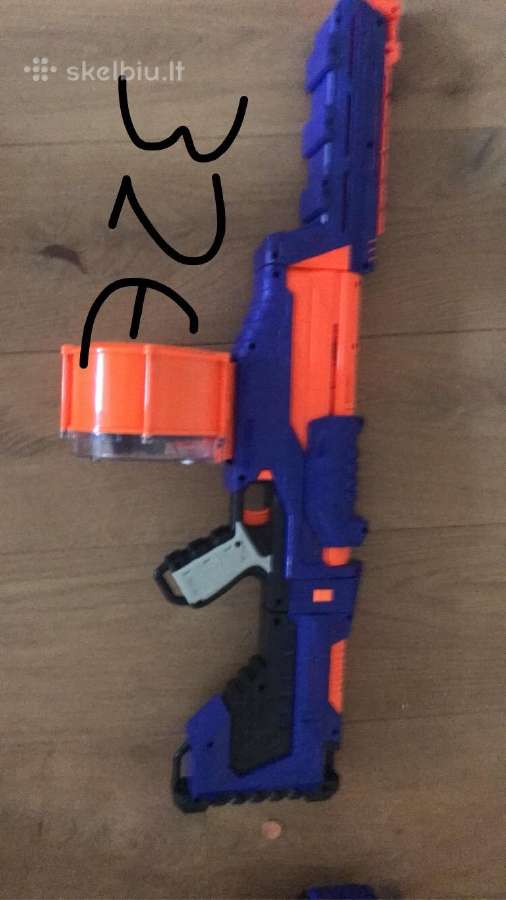 Parduodu nerf šautuvus - nuotraukos Nr. 3