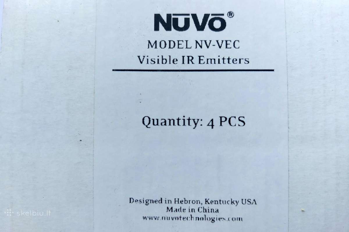 Nuvo daugiakambarinės garso sistemos dalys - nuotraukos Nr. 9