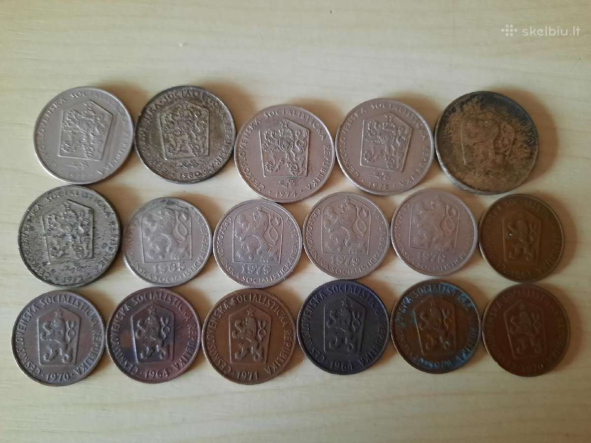 Čekijos monetu senas rinkinukas - nuotraukos Nr. 8