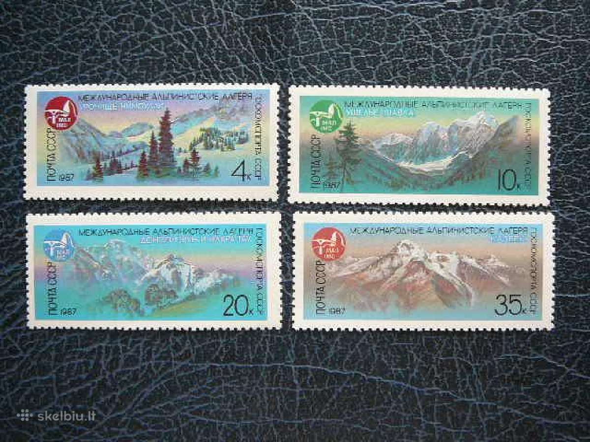 Kalnai Ssr 1987 Mnh s5685/8