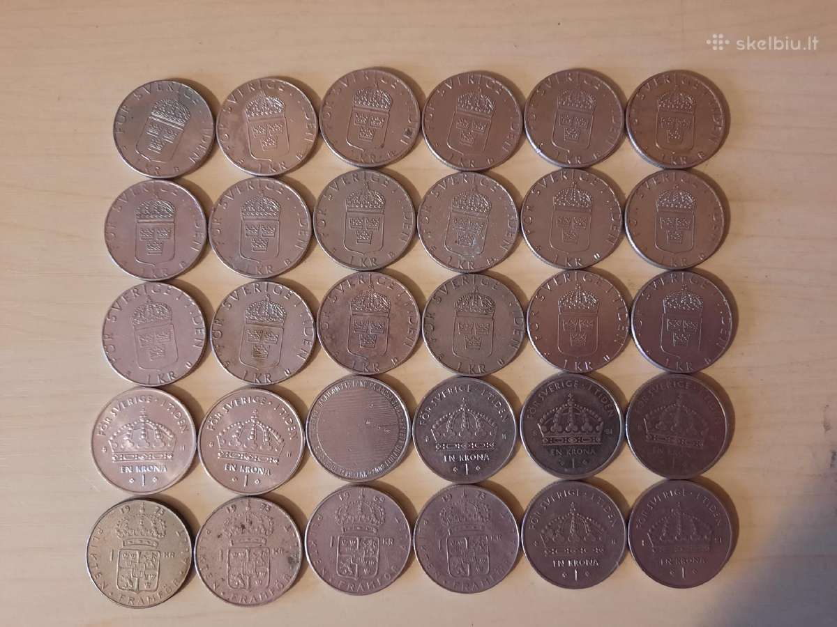Norvegijos 1 kronos rinkinukas - nuotraukos Nr. 2