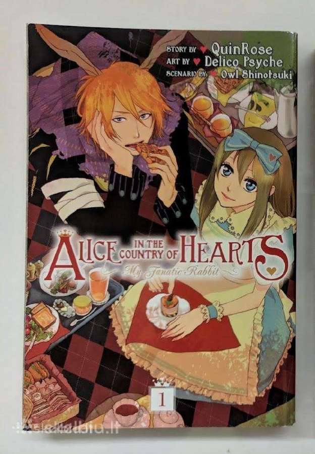Alice in the Country of Hearts anime manga vol1 - Skelbiu.lt - Alice In The Land Of Hearts Manga