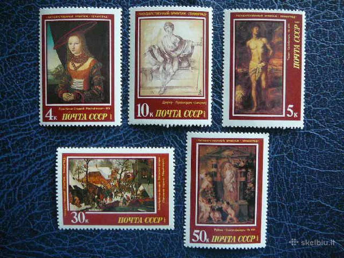Daile - Ermitazas Ssr 1987 Mnh s5717
