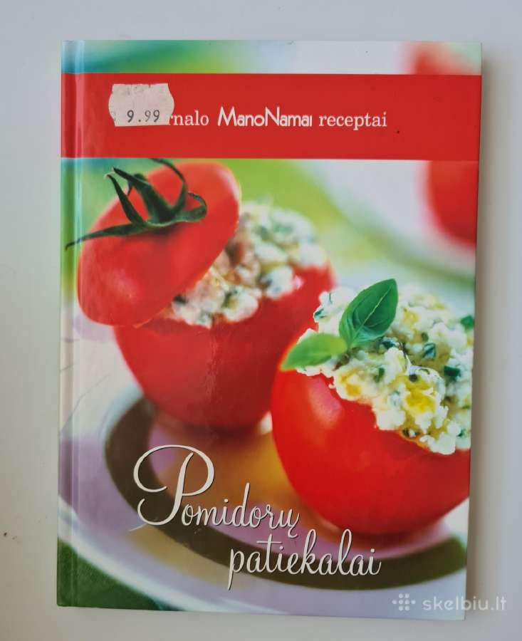 Receptų knyga "Pomidorų patiekalai"