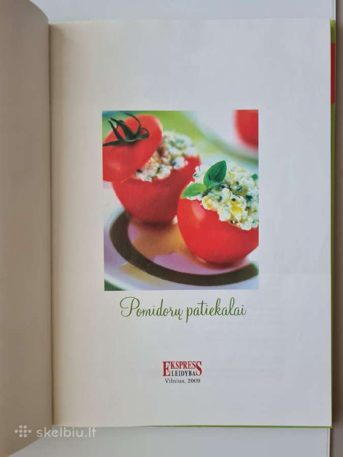 Receptų knyga "Pomidorų patiekalai" - nuotraukos Nr. 2