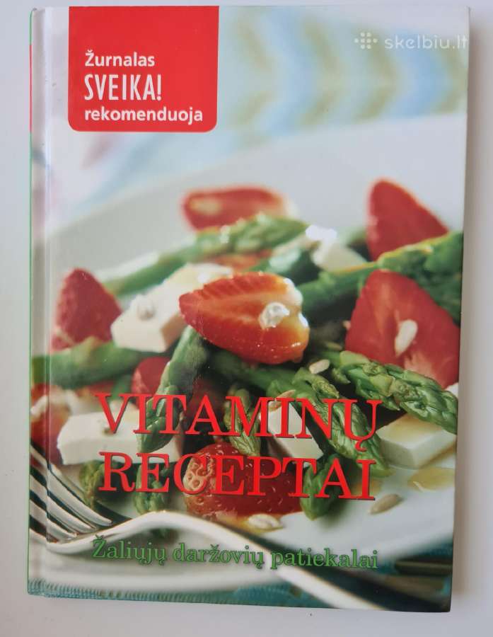 Receptų knyga "Vitaminų receptai"