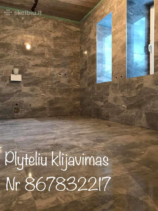 Plyteliu klijavimas - nuotraukos Nr. 6