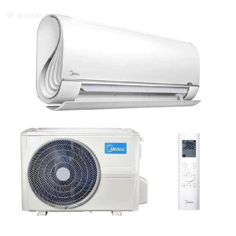 Midea Breezeless+3,5/3.8 kw 3m Garantija