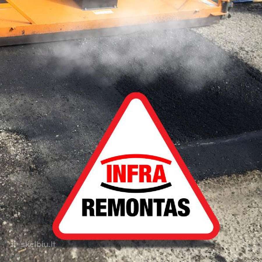 Asfalto Remontas/klojimas Visoje Lietuvoje