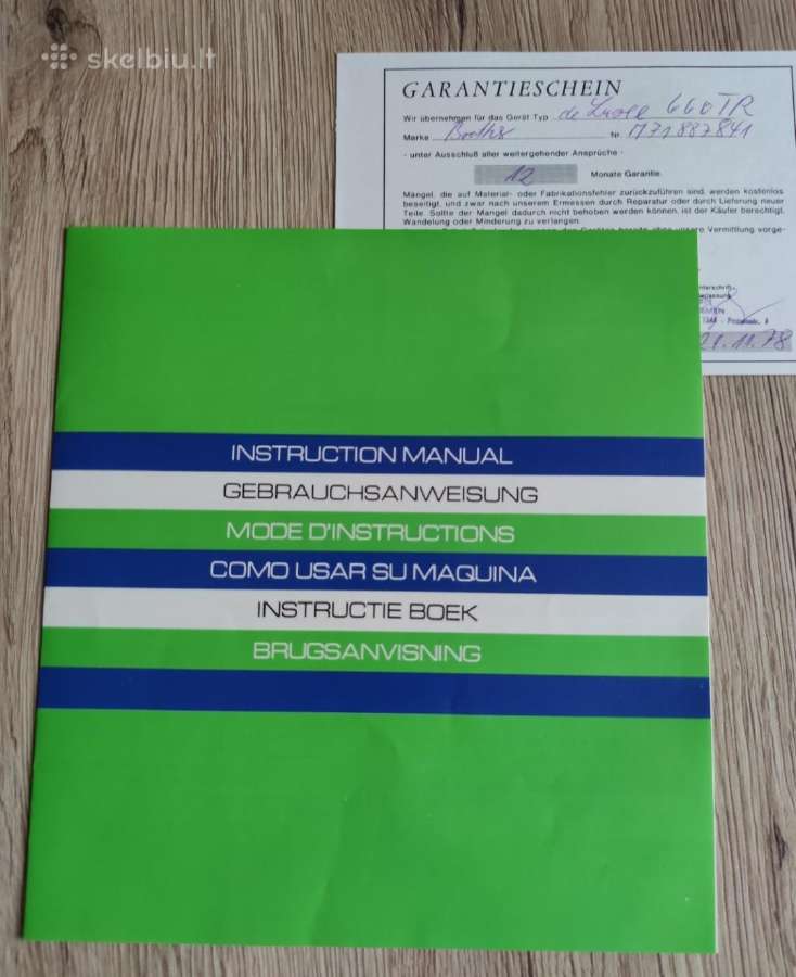 Spausdinimo mašinėlė Brother - nuotraukos Nr. 6