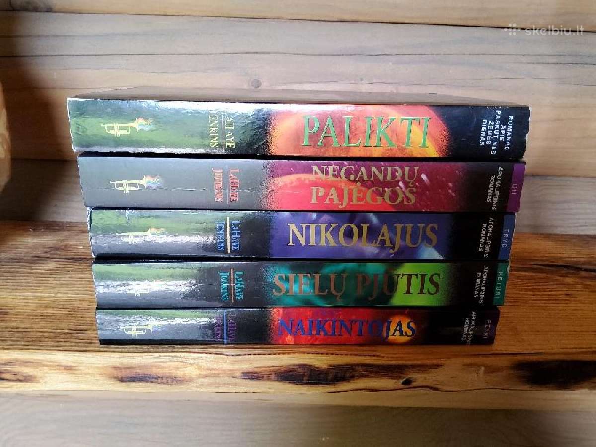 5 knygų komplektas: "Palikti" ir kt. - nuotraukos Nr. 4