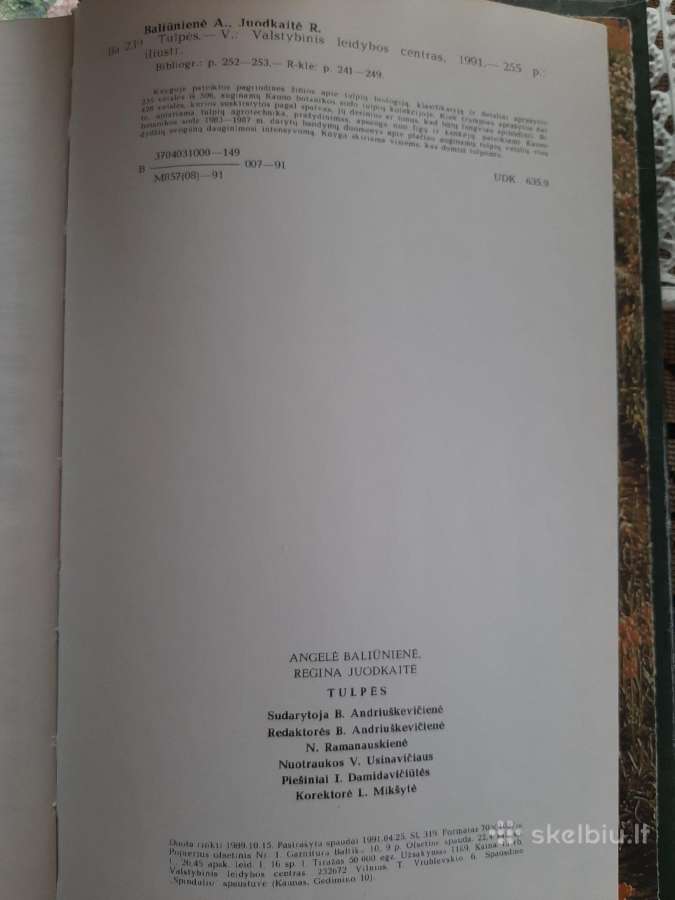 Knyga Tulpės - nuotraukos Nr. 5