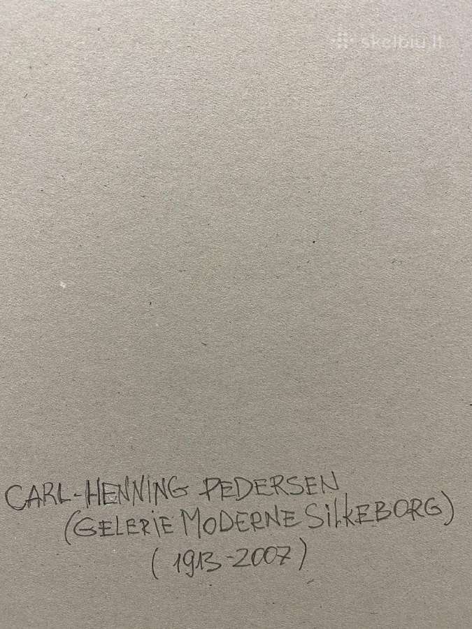 Paveikslas dailininkas Carl-henning Pedersen - nuotraukos Nr. 3
