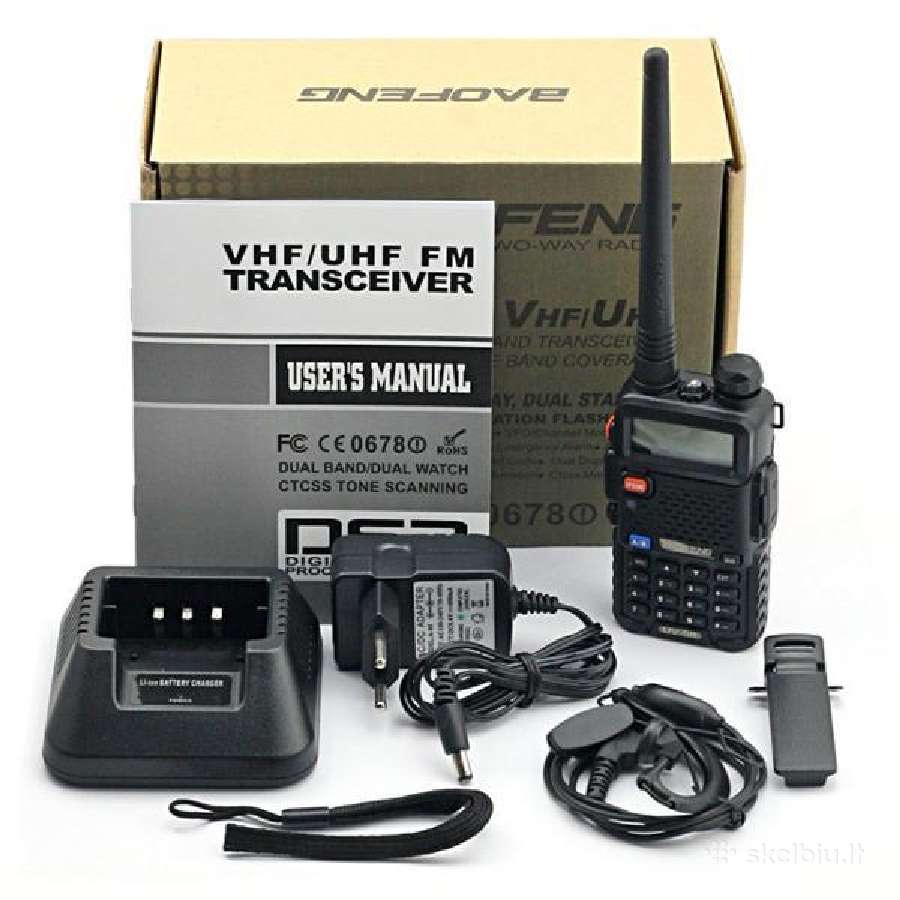 Baofeng Uv-5r racija, priedai - nuotraukos Nr. 2