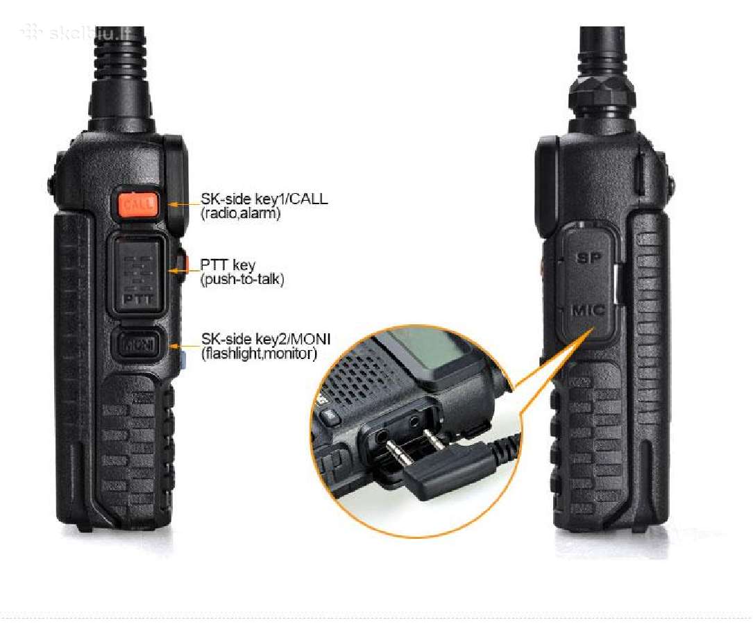 Baofeng Uv-5r racija, priedai - nuotraukos Nr. 3