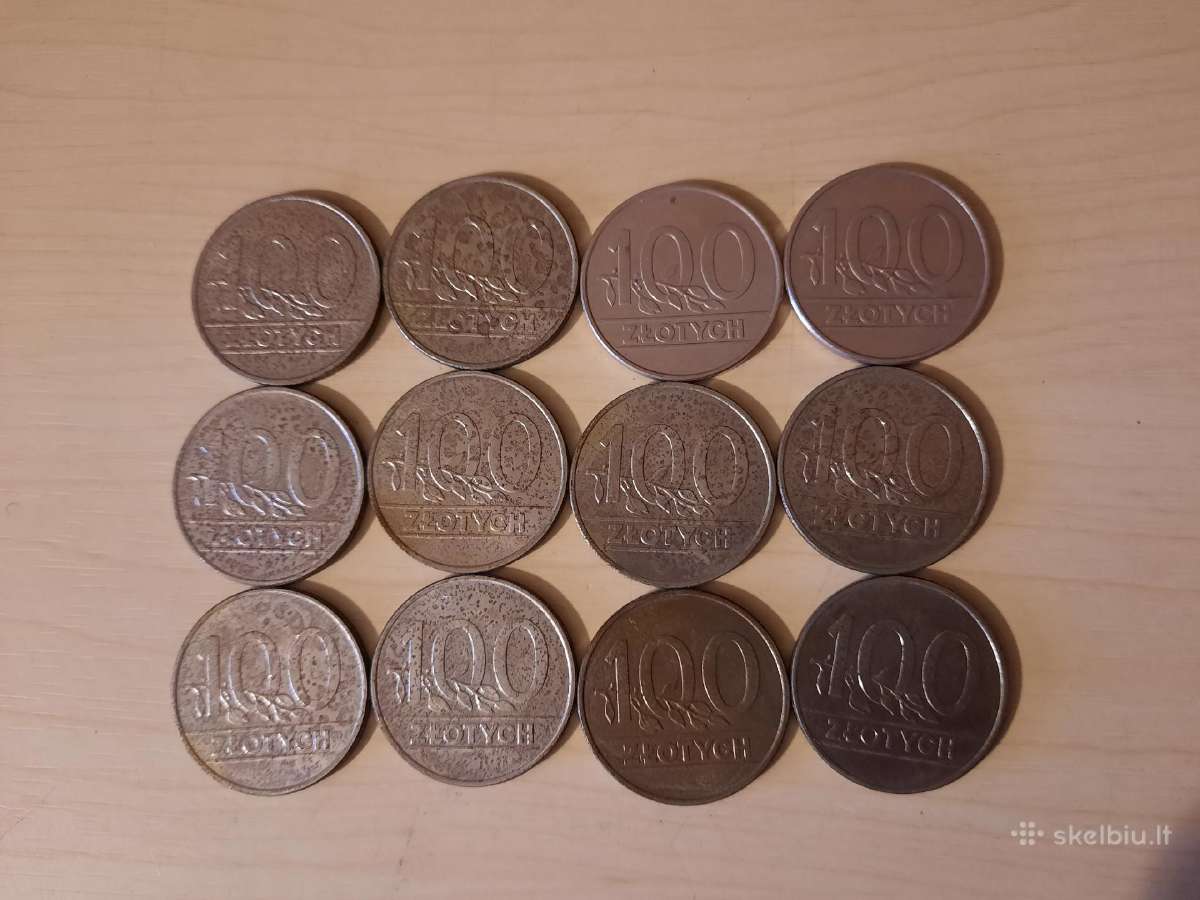 100 zlotu rinkinukas