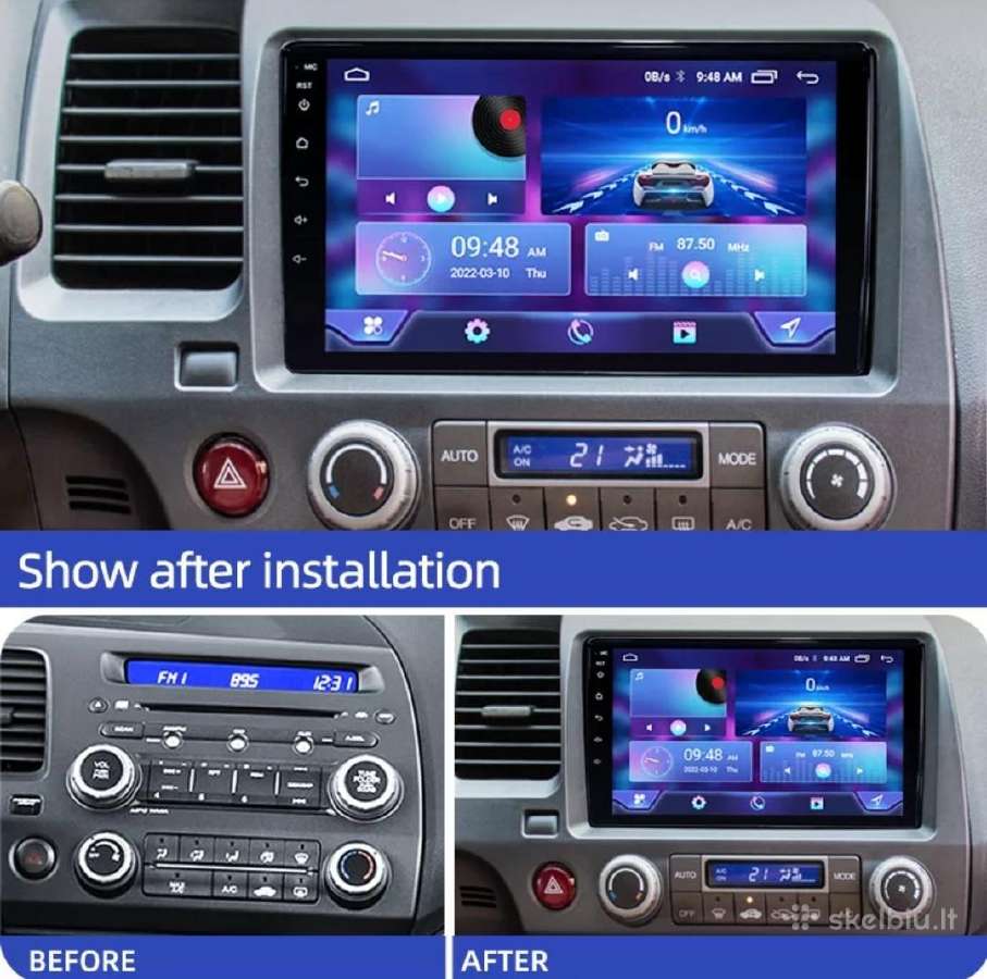 Honda Civic multimedijos / multimedia - nuotraukos Nr. 2