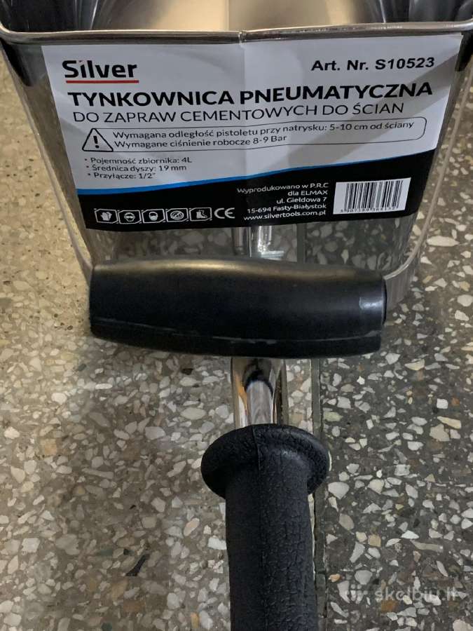 Tinkavimo pistoletas Dažymui tinkui - nuotraukos Nr. 3