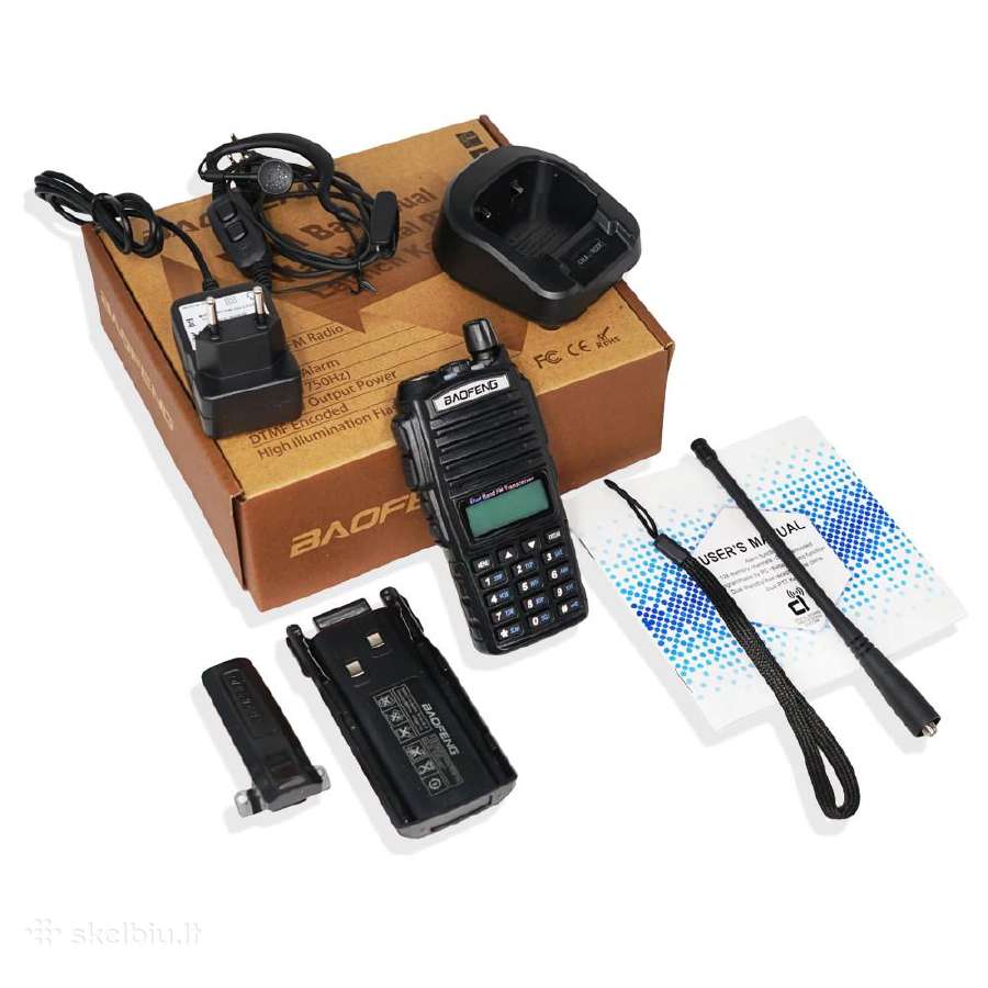 Baofeng Uv-82 racija, priedai - nuotraukos Nr. 10
