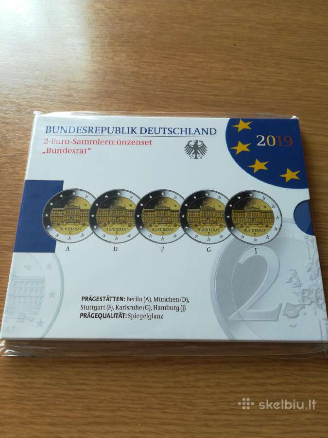 Vokietija 2019m. Proof.